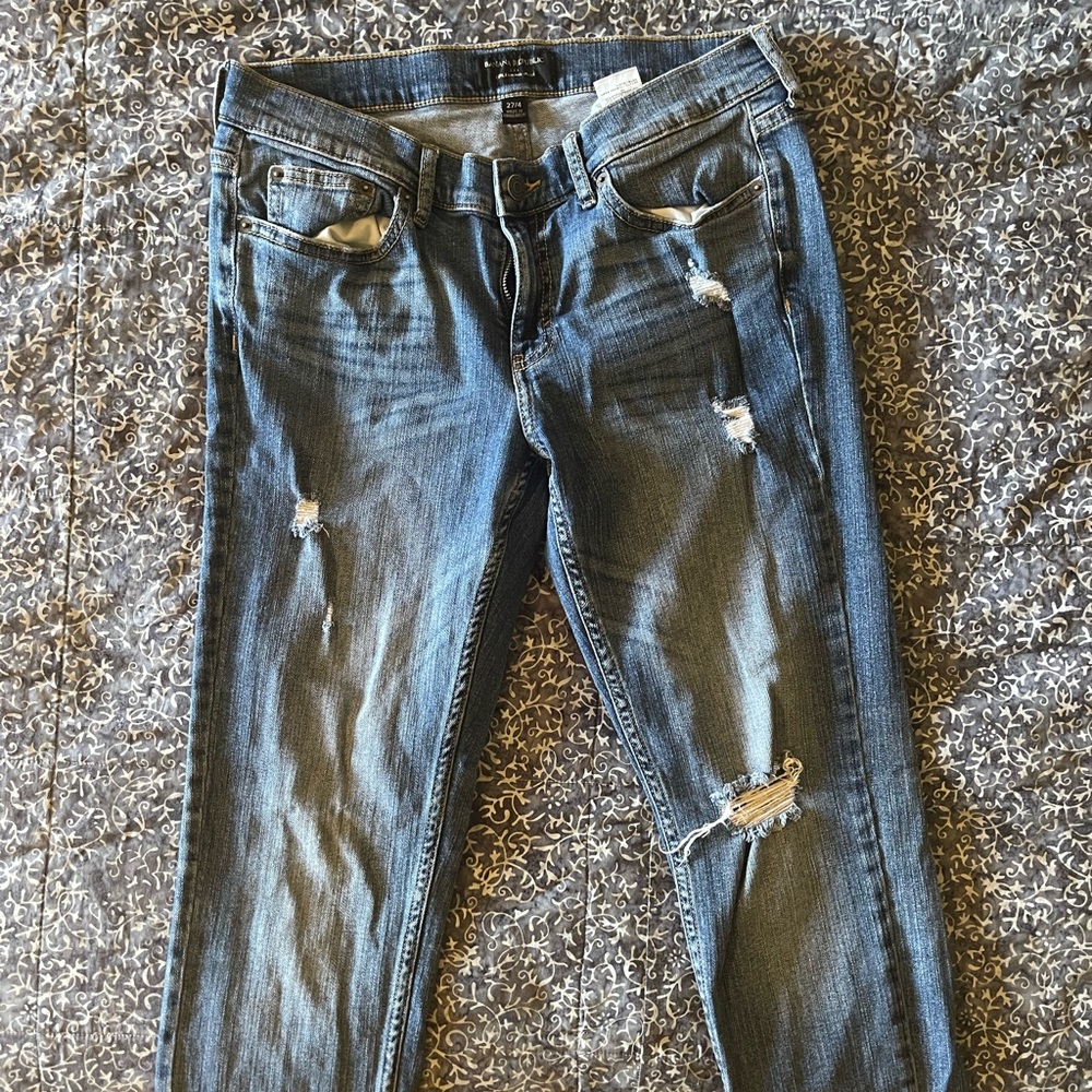 Banana Republic distressed jeans, size 4